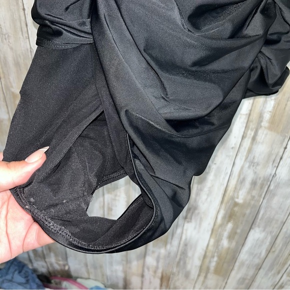 Torrid Wireless Lattice Front One Piece Swimsuit - Picture 5 of 7